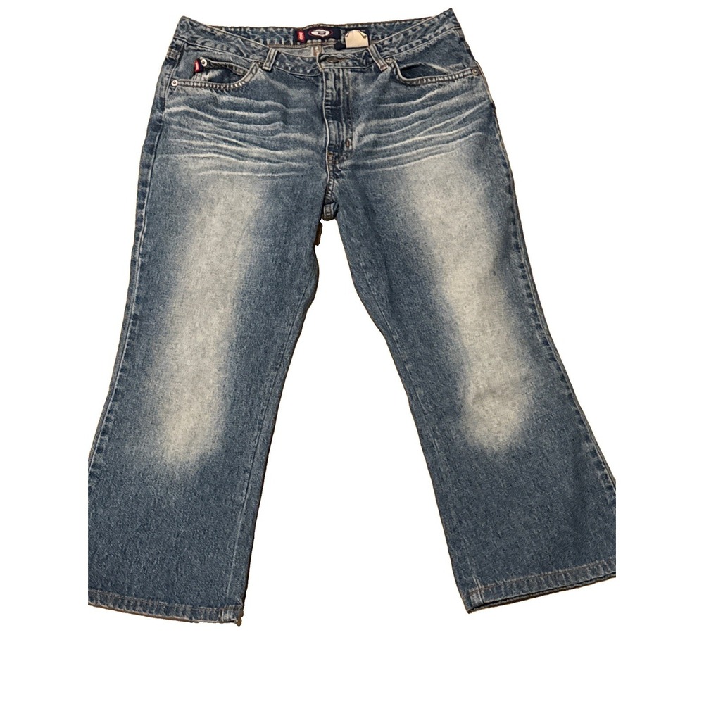 Vintage 90s Y2K low rider Bongo Intense Acid Wash Jeans Jr size:11/adult: 8/10